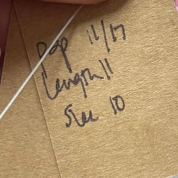 Savannah Baby Girl 12M Pink Red Knit Winter Ice Skates Snowflake Cardigan - Picture 8 of 8